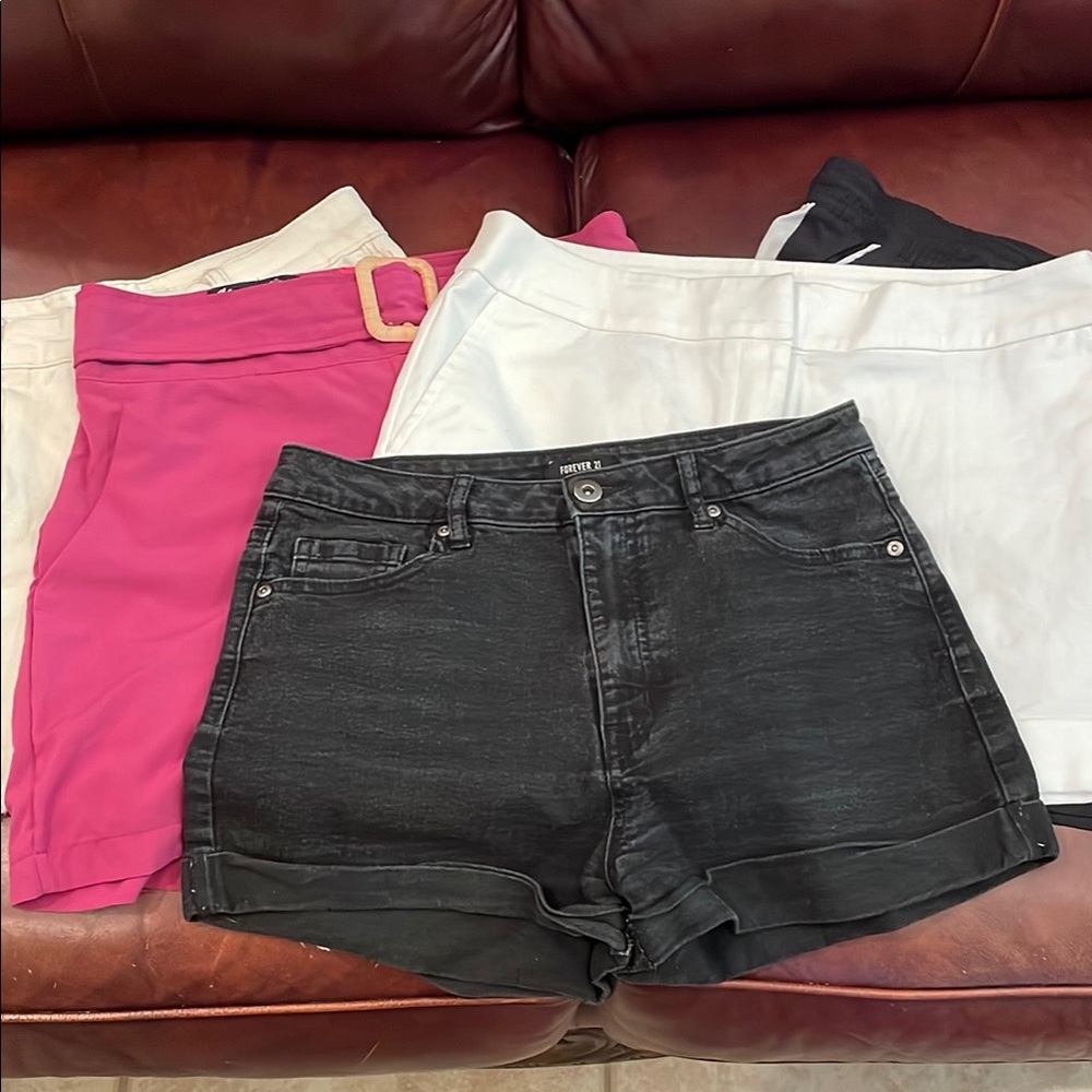 Bundle of 5 Women's Shorts- Nike, SHEIN, Forever 21